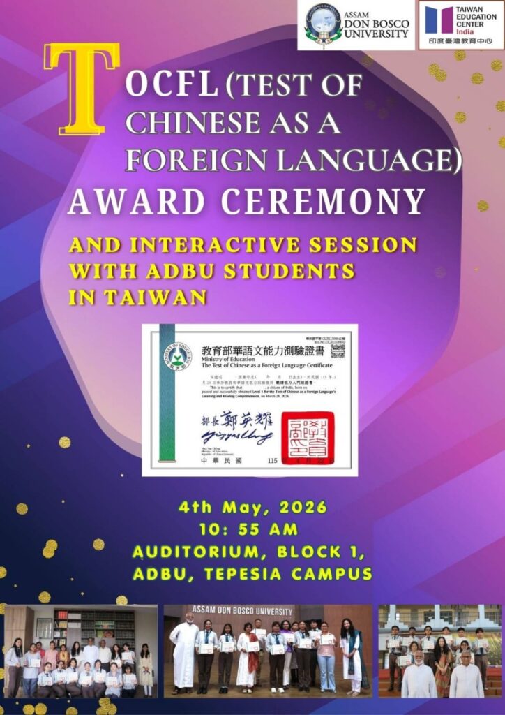 TOCFL Award Ceremony & Interactive Session with ADBU Students in Taiwan